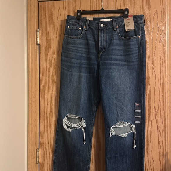 Levi’s Womens Low Pro Straight Leg Denim Jeans - Picture 3 of 9